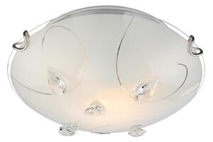 Globo 40414-1 - Кристална лампа ALIVIA 1xE27/60W/230V