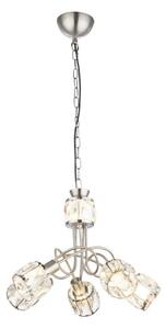 Globo 54356-5H - LED полилей KRIS 5xE14/40W/230V + LED/5W на верига