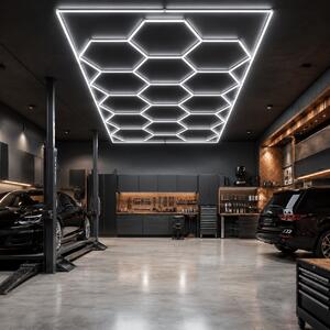 LED Панел пчелна пита Ария- 600W, 243×483cm