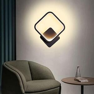 LED Стенна лампа Вира- Черен