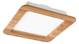 LED Лампа за окачен таван WOODY SPOT LED/17W/230V 3000K дъб 18,5x18,5 см
