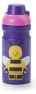 Лилава детска бутилка 390 ml Bee – LEGO®