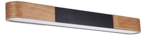 BRILAGI - LED таванно осветително тяло GARDALINE LED/100W/230V 80 cm дъб/черен