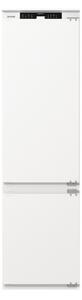 Хладилник с фризер Gorenje NRKI519E41, клас E, 284 л. общ обем, за вграждане, 232 kWh/годишно, FreshZone чекмедже, AdaptTech, бял