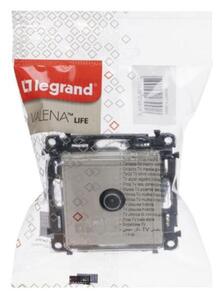 Мъжки TV контакт (1,5 dB) Legrand Valena Life, крем