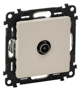 Мъжки TV контакт (1,5 dB) Legrand Valena Life, крем