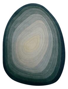 Син вълнен килим 160x230 cm Puddle Ombre Wool – Flair Rugs