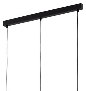 LED полилей на кабел SEBO 3xE27/15W/230V черен/димчато бежов