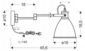 Аплик ESPERA 1xE27/40W/230V