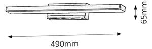 Rabalux 5897 - LED стенно осветително тяло за баня JOHN LED/12W