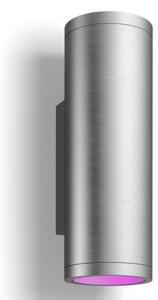 Philips 17463/47/P7 - LED RGBW Екстериорна лампа Hue APPEAR 2xLED/8W/230V IP44