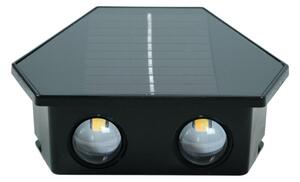 Immax 08488L - LED соларен стенен фенер с сензор LED/2W/5V IP54