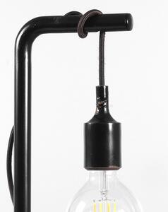 ONLI - Настолна лампа WIRE 1xE27/15W/230V 50 см черен