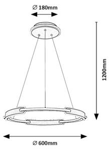 Rabalux 72229 - LED Пендел SINDRI LED/45W/230V