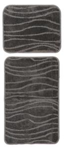 Постелка за баня Bari BAR 102, 50х120, тъмно сива