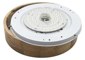 Brilagi - LED таванно осветително тяло CARVALHO LED/36W/230V, цвят дъб, диаметър 37,5 cm