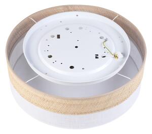 LED таванно осветително тяло SIRJA BOHO LED/36W/230V, диаметър 45 см, бежова/бяла