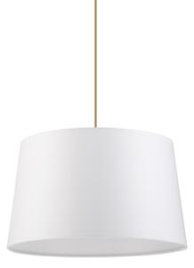 Полилей на кабел AIDA, 1xE27/60W/230V, Ø 35 cm, дъб/кафяв/бял