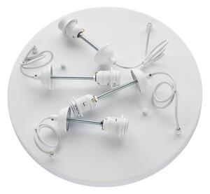 Brilagi - Бял полилей на кабел WABI SABI, 4xE27/40W/230V, Ø 95 см