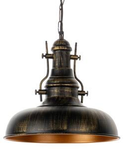 Brilagi - Полилей на верига PYRONIC 1xE27/40W/230V Ø 32 см бронзов/патина