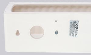 Sollux SL.1885 - Стенно осветително тяло RIGATA 1xE27/15W/230V керамика/бяло