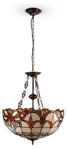 Brilagi - Tiffany витражен полилей на верига MIRABELLA 3xE27/60W/230V Ø 50 см