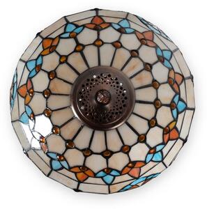 Brilagi - Tiffany витражна настолна лампа MIRABELLA 2xE27/60W/230V
