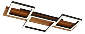 Brilagi - LED таванно осветително тяло PLANK LED/30W/230V 4000K 34,5x65 cm дърво