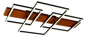 Brilagi - LED таванно осветително тяло PLANK LED/35W/230V 4000K 55x90 cm дърво