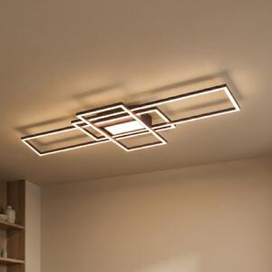 Trio Lighting LED лампа за таван Irvine 3 000-6 500 К, антрацит, Затъмняване, Черен, Дневна/трапезария, Метал, Модерен