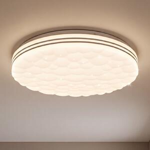 Reality Leuchten LED лампа за таван Tiger RGB CCT Starlight ефект, Затъмняване, Бял, Дневна/трапезария, Пластмаса, Модерен
