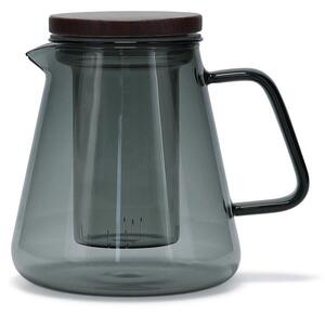 Сив стъклен чайник с цедка 930 ml Luma – S|P Collection