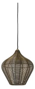 Метално висящо осветително тяло в бронзов цвят ø 27 cm Alvaro – Light & Living