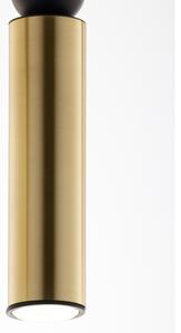 Jupiter 2012 - Пендел ALAS 5xGU10/10W/230V черен/златист