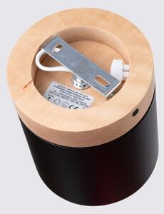 Sollux SL.1349 - Спот RIF 1xGU10/10W/230V Ø 12 см черен
