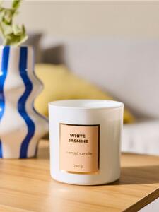 Sinsay - Ароматизирана свещ White Jasmine - бял