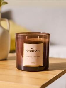 Sinsay - Ароматизирана свещ Hot Chocolate - кaфяв