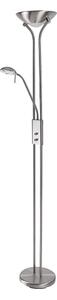 Brilagi - Димируема подова лампа SCARLETT 1xR7s/230W/230V+1xG9/40W матов хром