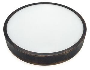 Brilagi - LED полилей на кабел CARVALHO SMOKEY 3xE27/60W/230V, дъб, Ø 47,5 cm