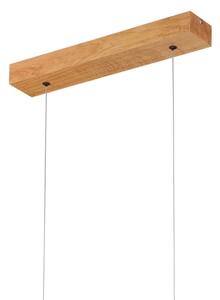 LED полилей на кабел VERDE LED/18W/230V 3000K 106 cm дъб