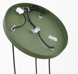 Sollux SL.1873 - Полилей на кабел ESTRIA 3xE14/10W/230V Ø 30 см зелен