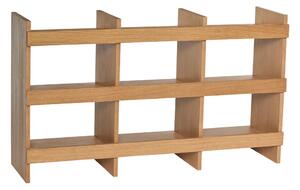 Библиотека от декор от дъб в естествен цвят 120x70x32 cm Momentum – Hübsch