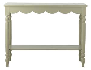 Светлозелена конзолна маса от масивен бор 36x106 cm Salla – Bloomingville