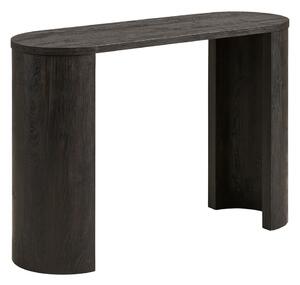 Тъмнокафява конзолна маса от декор от дъб 38x114 cm Bibione – House Nordic