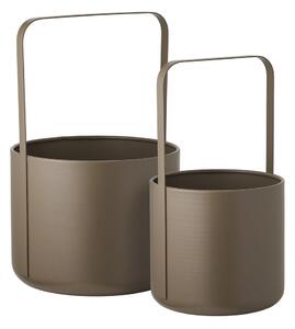 Метални кашпи в комплект от 2 бр. ø 24,5 cm Tule – House Nordic