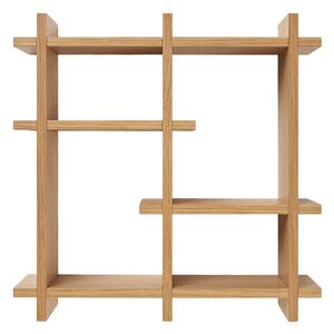 На няколко нива стенен рафт от декор от дъб в естествен цвят 40 cm Olsberg – House Nordic