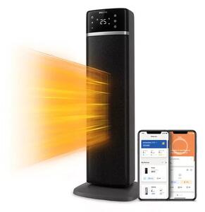 Вентилаторна печка Philips CX5120/11, 2000W, 5 вградени функции за защита, черна