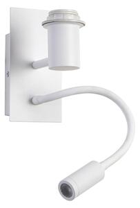 Brilagi -LED гъвкава настенна лампа NUBILA 1xE27/25W/230V + LED/3W бяла/оранжева