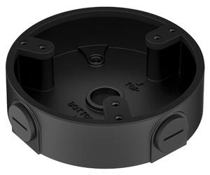 Разпределителна кутия Dahua PFA137-BLACK, водоустойчива, алуминий, Ф122.0 mm x 34.2 mm., до 1кг товар, за външен монтаж, черна