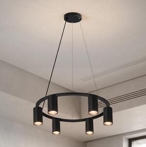 Brilagi - Полилей на кабел SELE 6xGU10/30W/230V черен